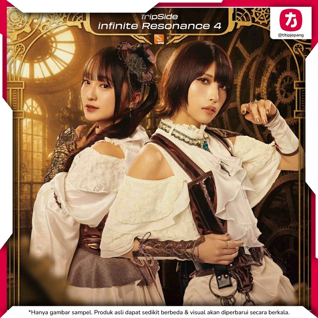 CD Fripside infinite Resonance 4 Reguler Edition Album Musik Jepang Edisi Resmi