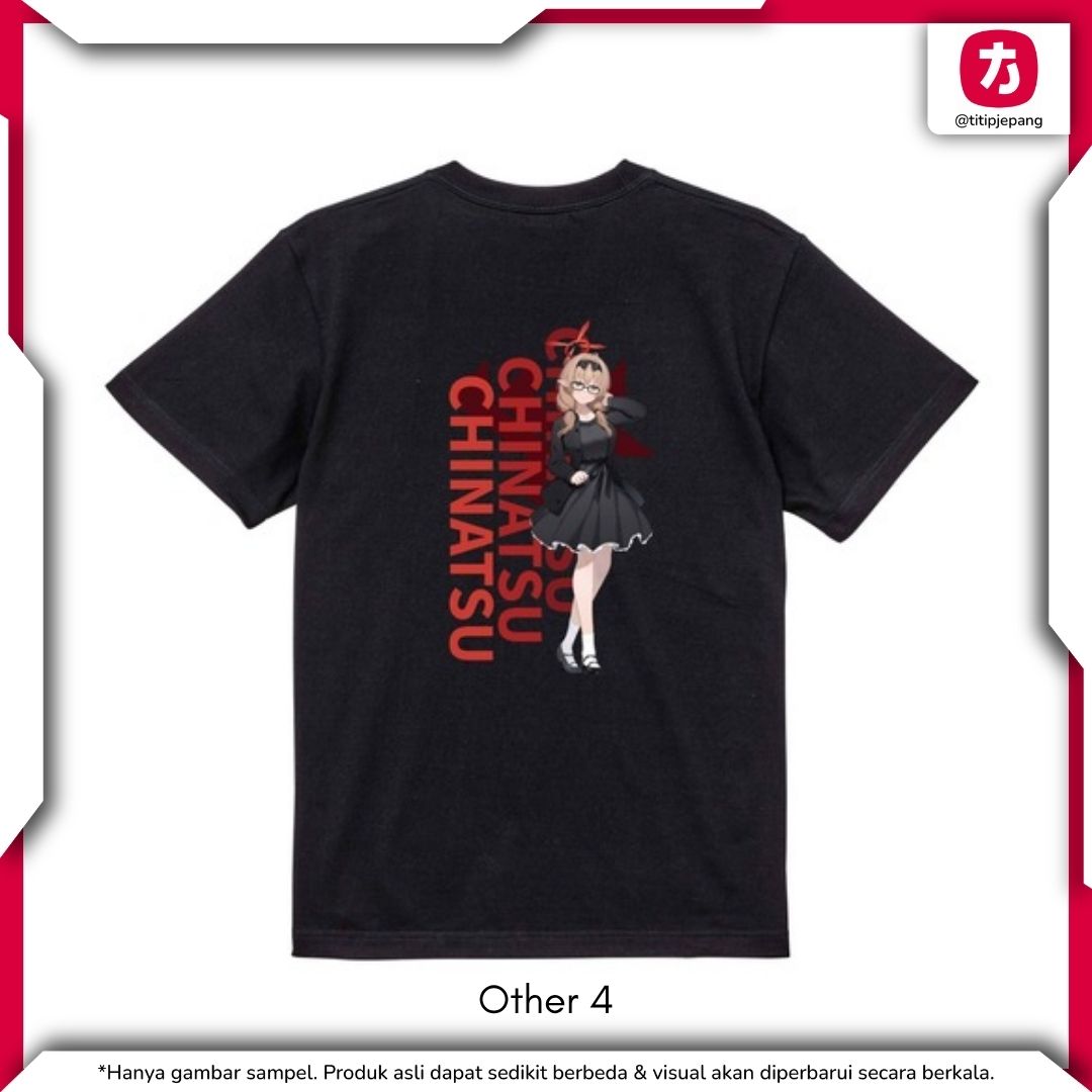Kaos Anime Blue Archive x ZOZOTOWN Vol 2 Graphic T-Shirt Eksklusif