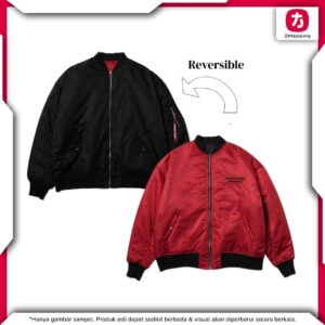 Jaket MA-1 Reversible Blue Archive x ZOZOTOWN Vol 2 Gehenna Edition Jaket MA-1 Reversible Blue Archive x ZOZOTOWN Vol 2 Gehenna Edition