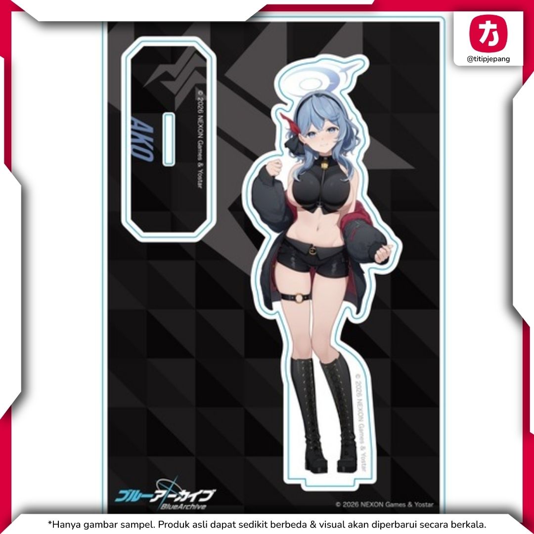 Blue Archive ZOZOTOWN Big Acrylic Stand Standee Acryl