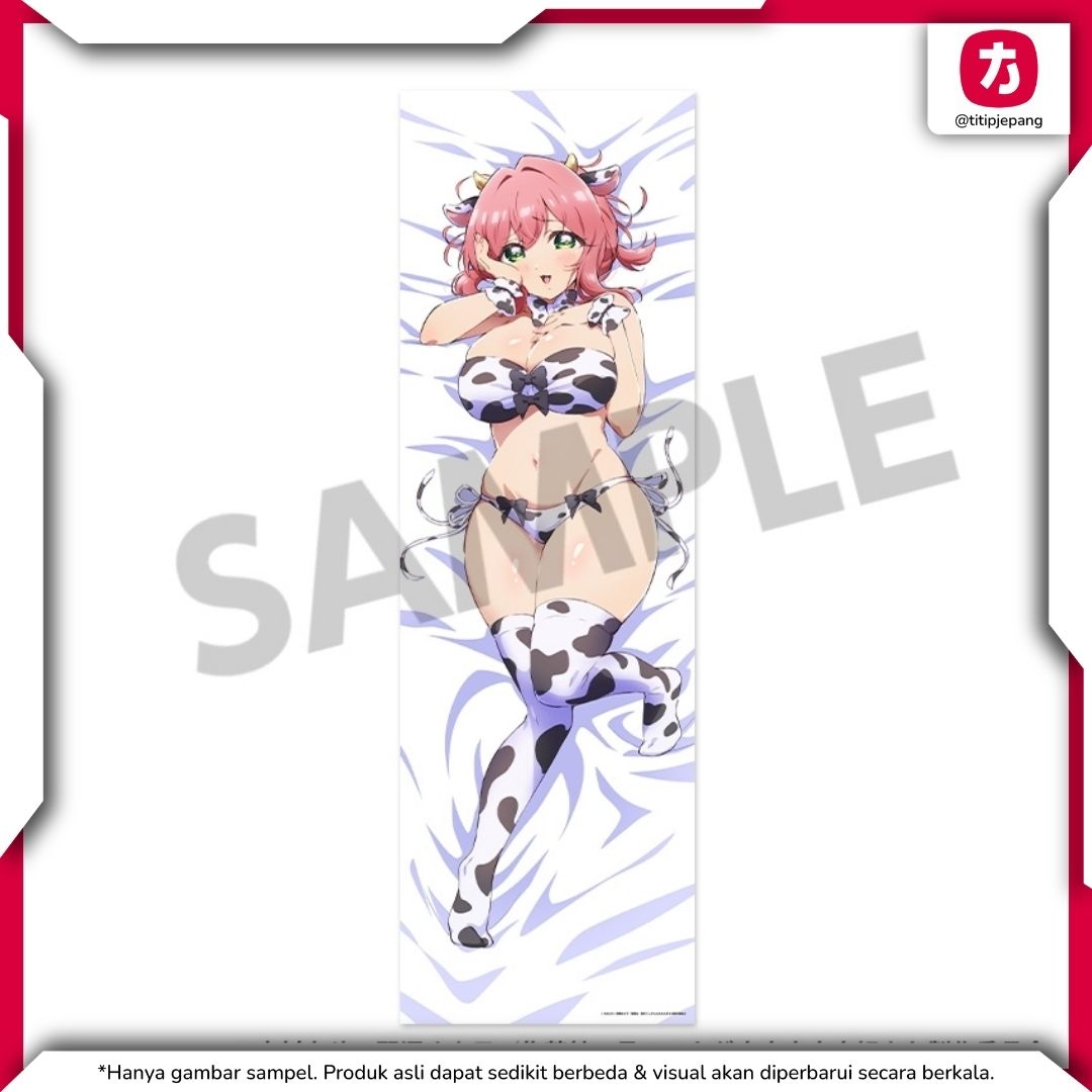 Hanazono Hakari Dakimakura Cover 100 Girlfriends Ilustrasi Eksklusif