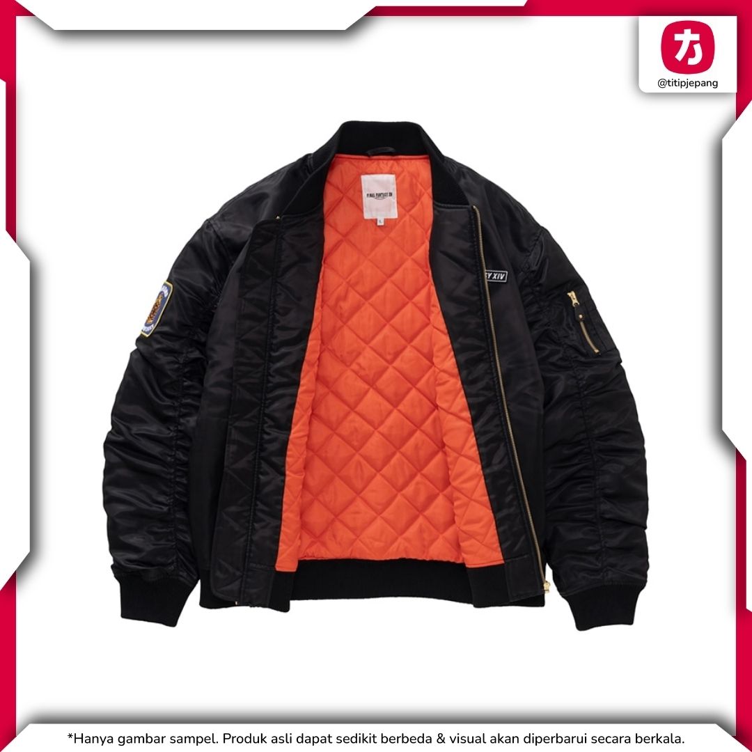 FINAL FANTASY XIV Bomber Jacket Alpha Squadron Jaket Official