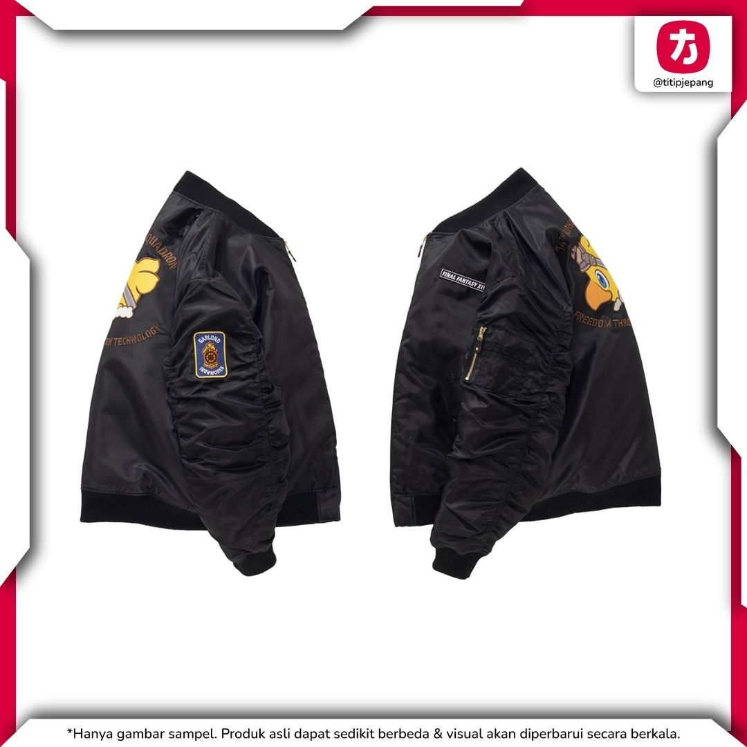 FINAL FANTASY XIV Bomber Jacket Alpha Squadron Jaket Official