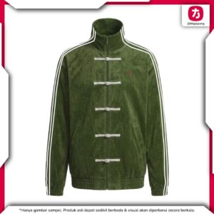 Jaket Final Fantasy XIV Lit Baff Apt Thirteen Orphans Track Jacket Hijau Jaket Final Fantasy XIV Lit Baff Apt Thirteen Orphans Track Jacket Hijau