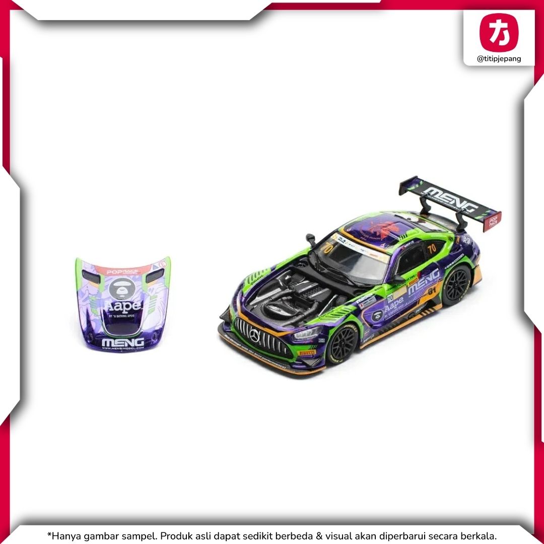Evangelion Eva RT Unit 01 AMG GT3 EVO Skala 1 64 Macau GP 2023
