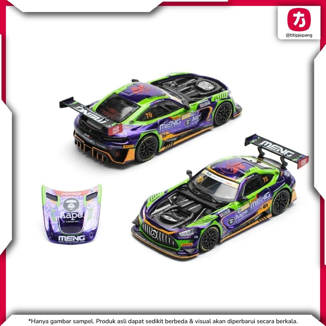 Evangelion Eva RT Unit 01 AMG GT3 EVO Skala 1 64 Macau GP 2023