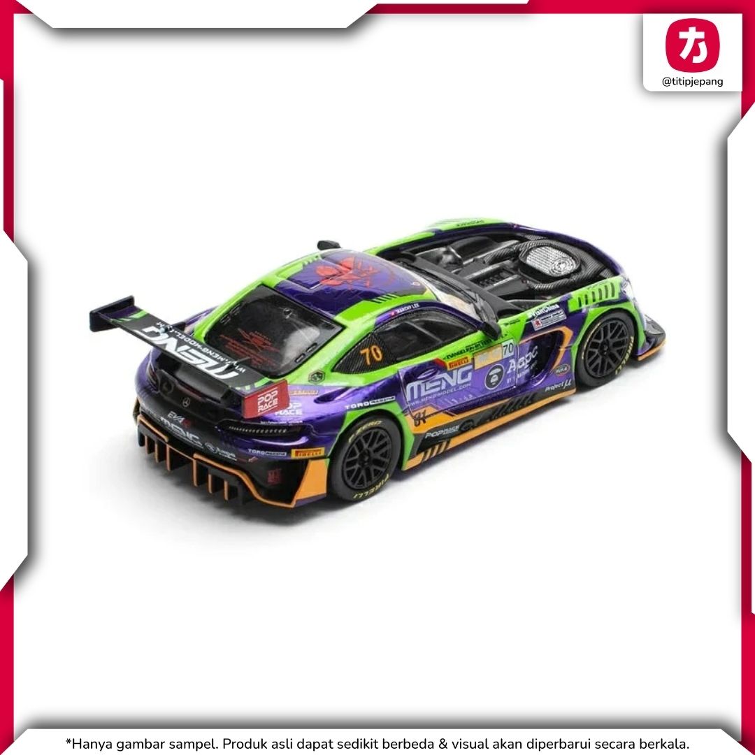 Evangelion Eva RT Unit 01 AMG GT3 EVO Skala 1 64 Macau GP 2023