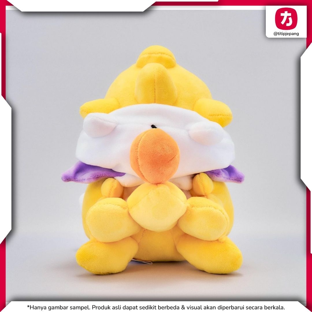 Final Fantasy Chocobo Plush Moogle Hoodie Ver Koleksi Lucu dan Menggemaskan
