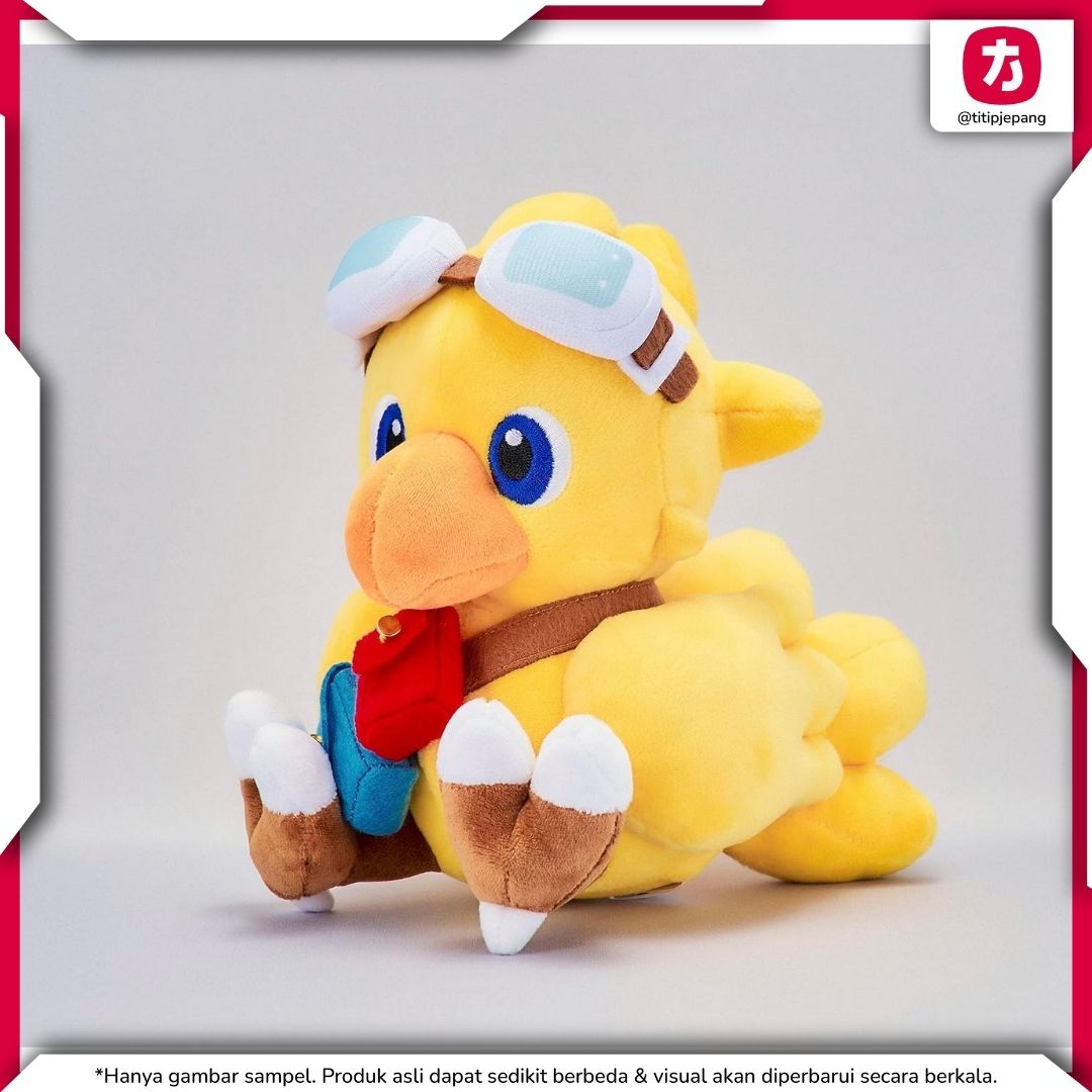 Boneka Chocobo Flying Ship Final Fantasy Versi Buku Cerita