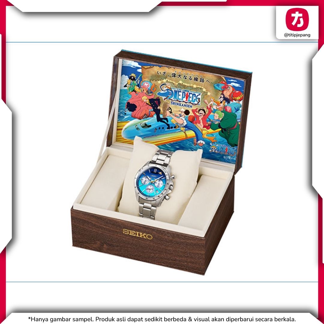 SEIKO ONE PIECE Shinkansen Watch Setouchi Blue Model Januari 2027