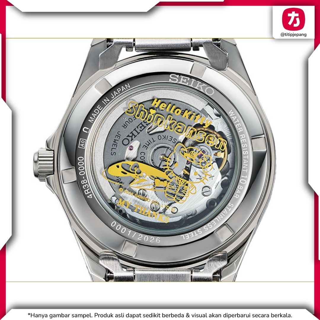 Hello Kitty Shinkansen Mechanical Watch Finale Commemorative Edition