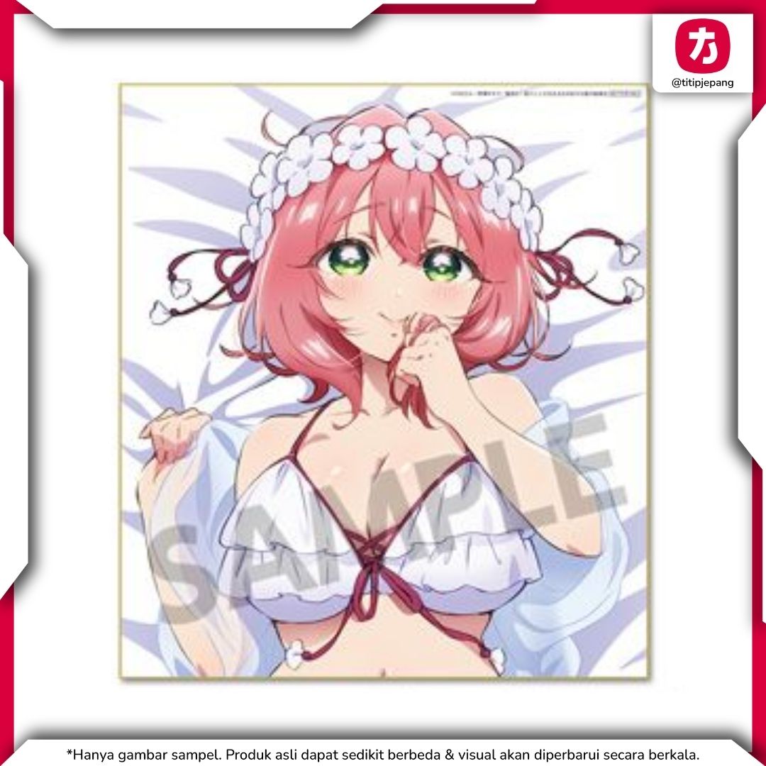 3D Mousepad Hanazono Hakari 100 Girlfriends Bantal Tangan Empuk