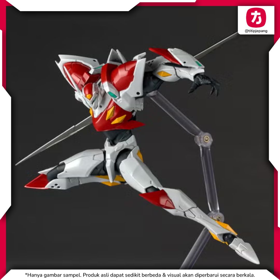 Yamaguchi Tekkaman Blade Amazing Revoltech Figure untuk Koleksi Anime