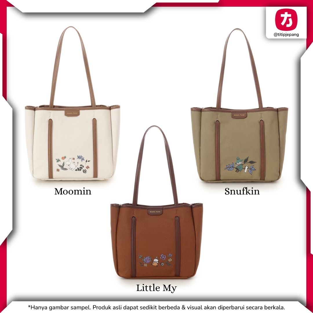 Moomin Tote Bag Samantha Thavasa Moomin Collection - 3 Variasi Karakter Moomin Tote Bag Samantha Thavasa Moomin Collection - 3 Variasi Karakter