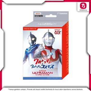 Ultraman Card Game Starter Deck 04 Ultraman dan Ultraman Cosmos untuk Pemula