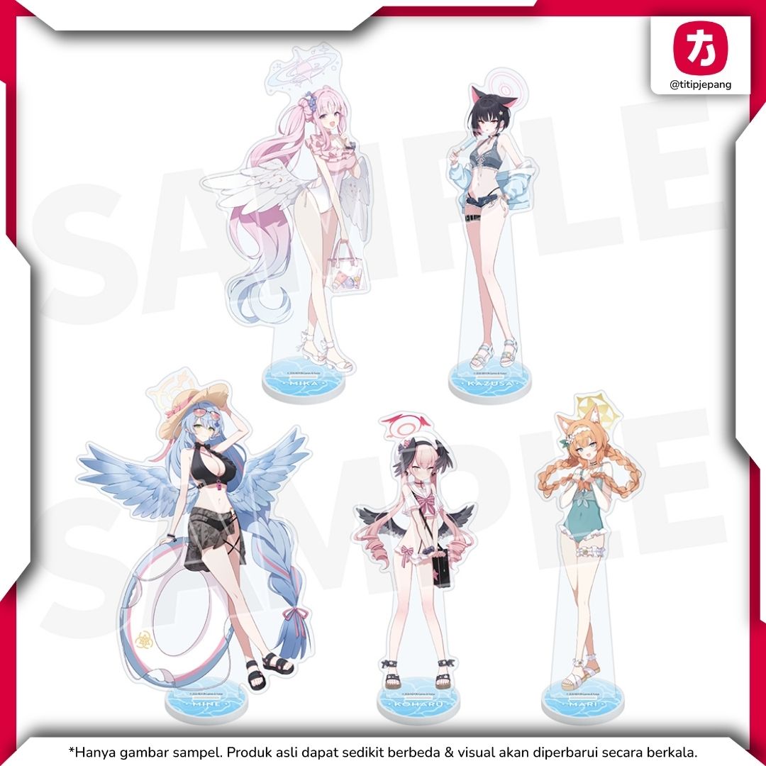 Aurora Acrylic Stand Set Blue Archive Trinity Academy Set Lengkap 5 Tipe Aurora Acrylic Stand Set Blue Archive Trinity Academy Set Lengkap 5 Tipe