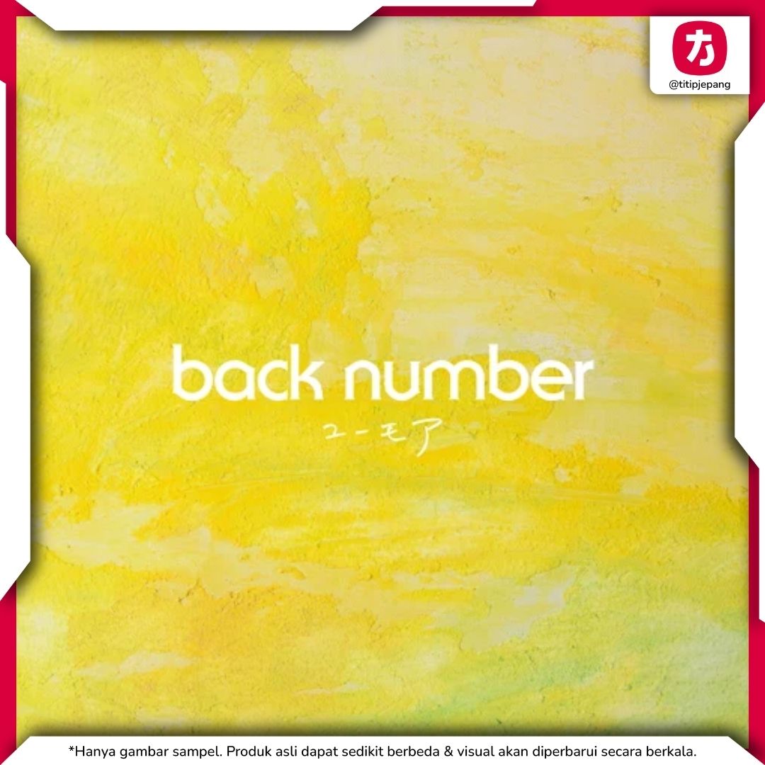 Back Number Humor Vinyl Limited Edition Album ke 7 untuk Kolektor Musik Back Number Humor Vinyl Limited Edition Album ke 7 untuk Kolektor Musik