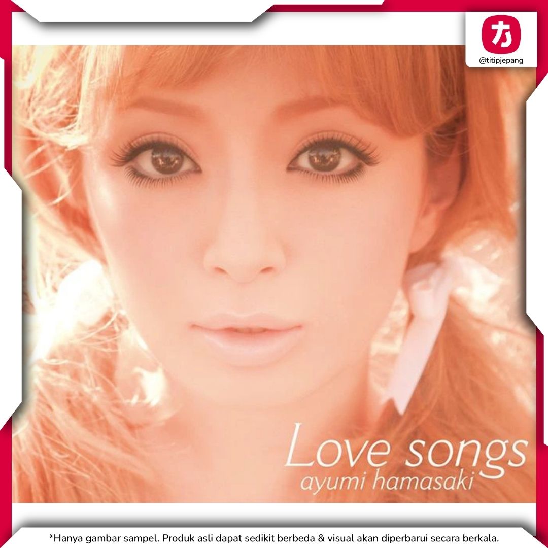 Ayumi Hamasaki Love Song Vinyl Record 2LP Koleksi Lagu Populer Jepang