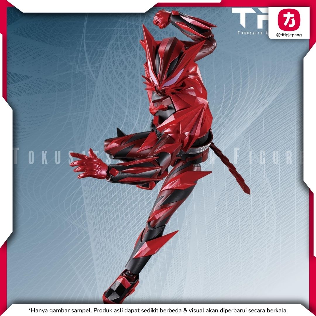 BANDAI Kamen Rider Myth TAF Kamen Rider Maoh Action Figure Koleksi