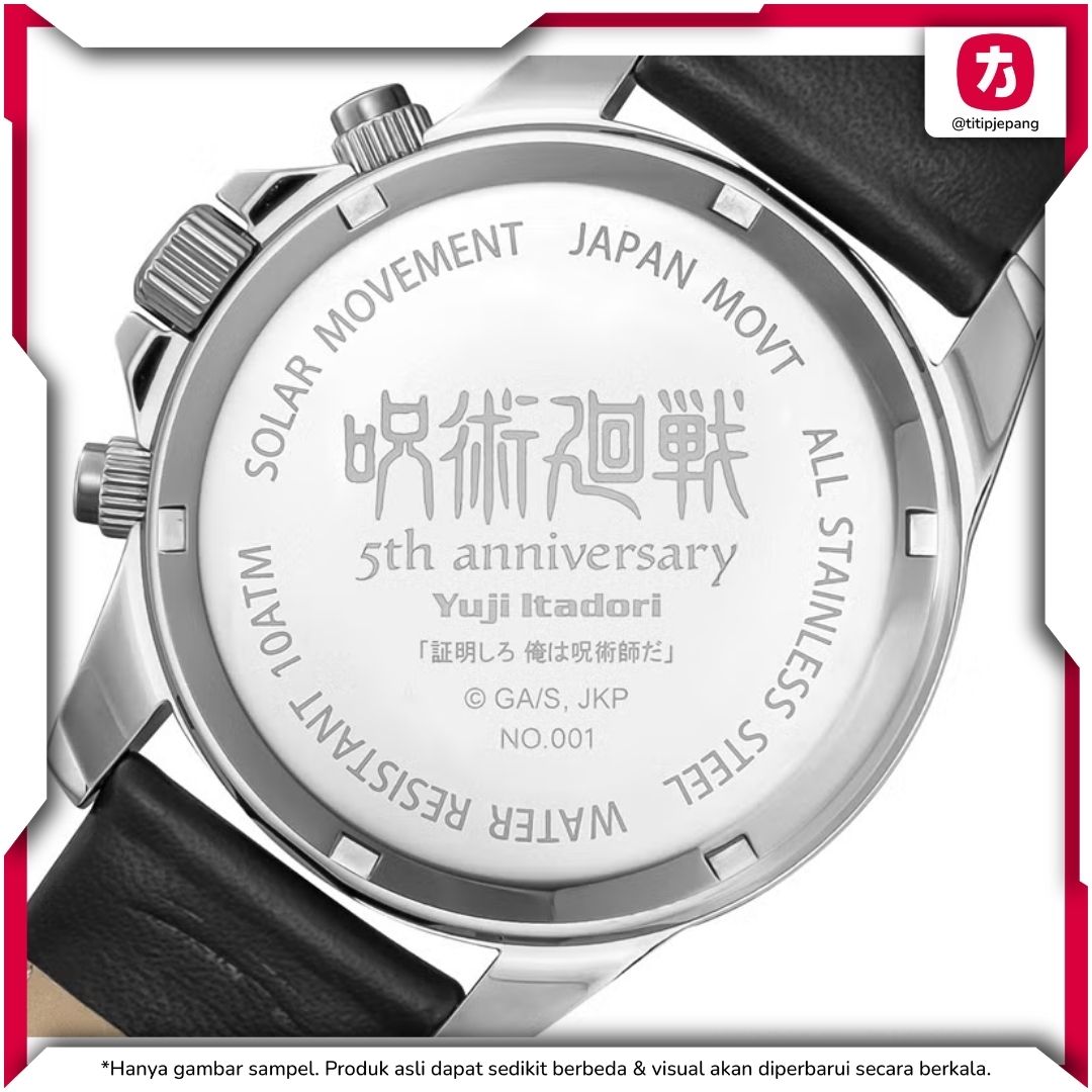 Jam Tangan Jujutsu Kaisen Yuji Itadori Angel Clover Limited Edition