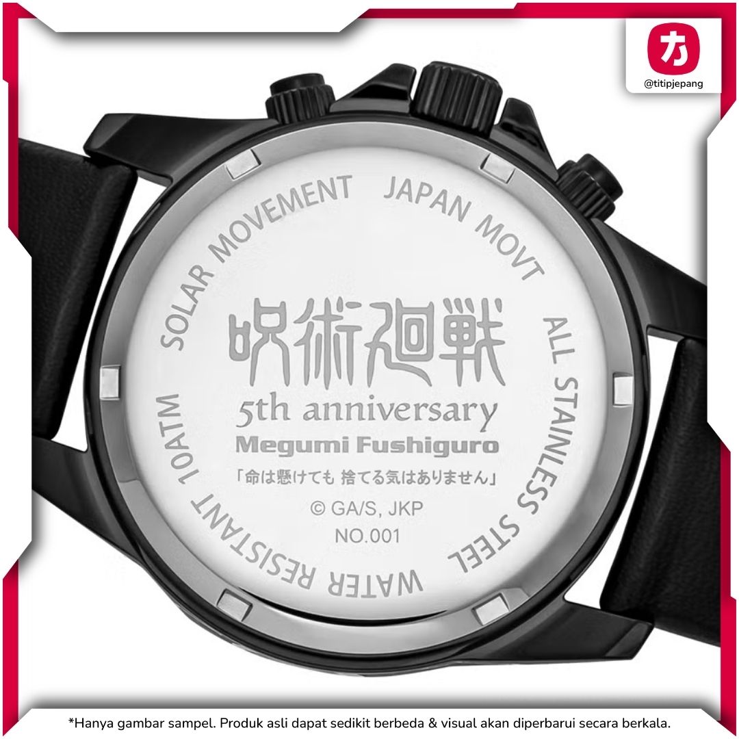 Jam Tangan Jujutsu Kaisen Megumi Fushiguro Angel Clover Eksklusif Jam Tangan Jujutsu Kaisen Megumi Fushiguro Angel Clover Eksklusif