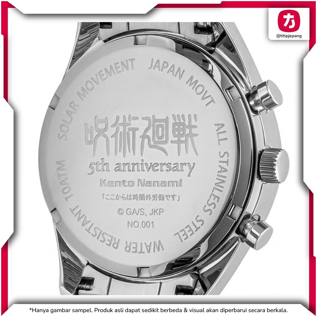 Jam Tangan Jujutsu Kaisen Kento Nanami Angel Clover Edition