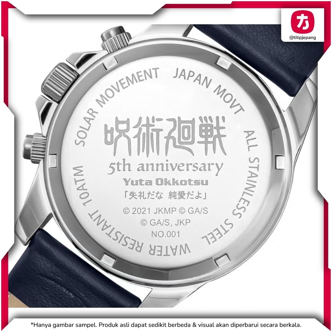 Jam Tangan Jujutsu Kaisen Yuta Okkotsu Angel Clover Movie Edition