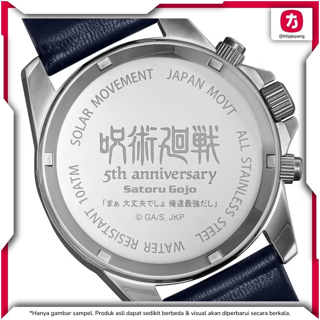 Jam Tangan Jujutsu Kaisen Gojo Satoru Angel Clover Kaigyoku Jam Tangan Jujutsu Kaisen Gojo Satoru Angel Clover Kaigyoku