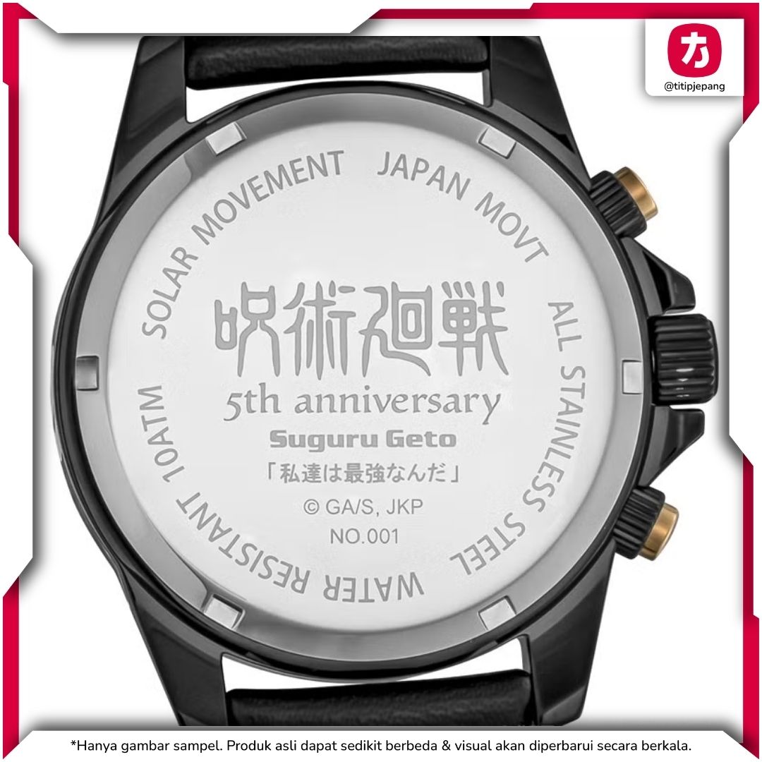 Jam Tangan Jujutsu Kaisen Suguru Geto Angel Clover Exclusive