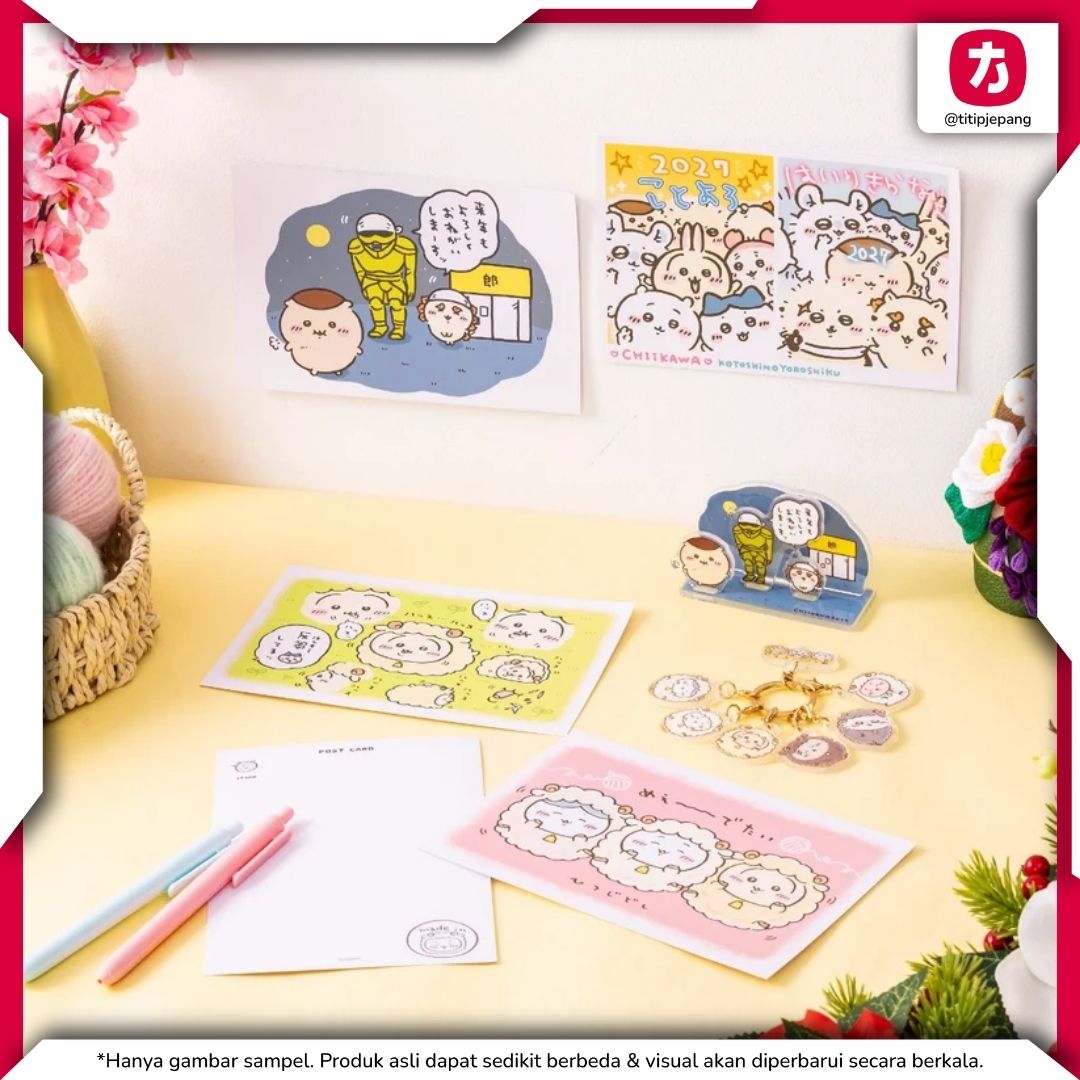 Chiikawa Happy Bag 2027 Merchandise Set Tahun Domba Lengkap & Unik