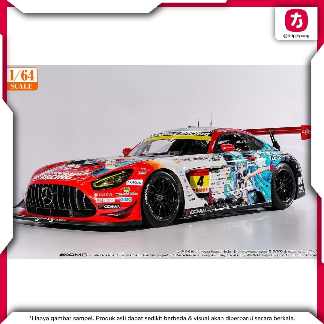 Hatsune Miku AMG 2026 1/64 Die-cast Racing Car Good Smile Racing