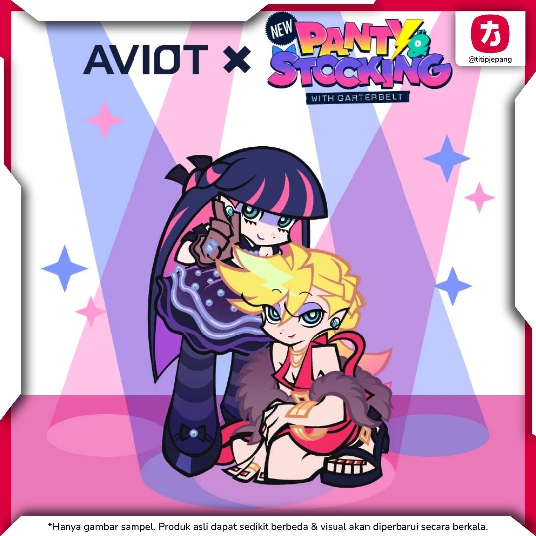AVIOT Panty Stocking TE-Q3R-NPS TWS Collaboration dengan 10 Voice Mode AVIOT Panty Stocking TE-Q3R-NPS TWS Collaboration dengan 10 Voice Mode