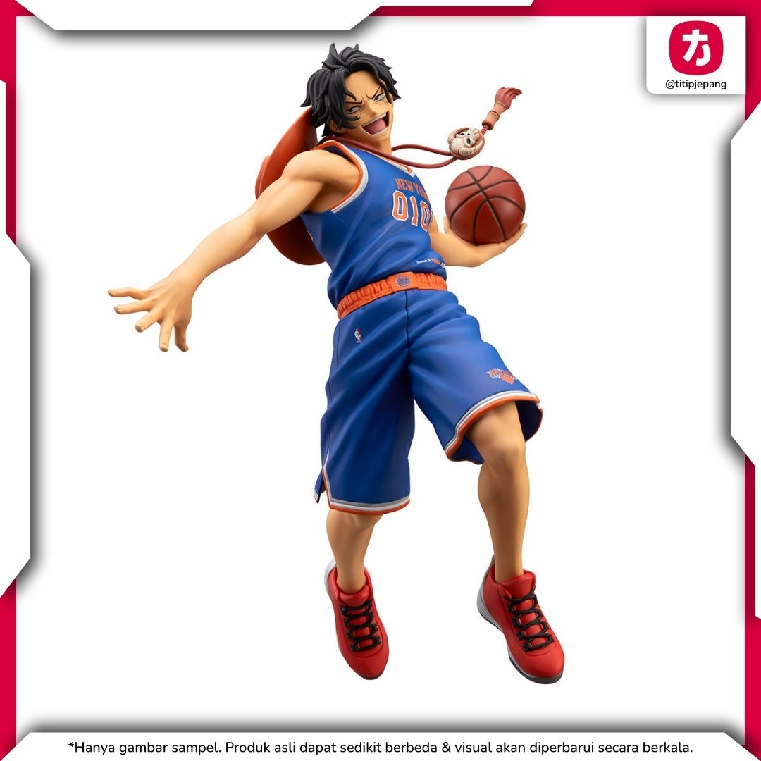 One Piece Ace NBA Knicks Figure Master Stars Piece Koleksi Eksklusif One Piece Ace NBA Knicks Figure Master Stars Piece Koleksi Eksklusif
