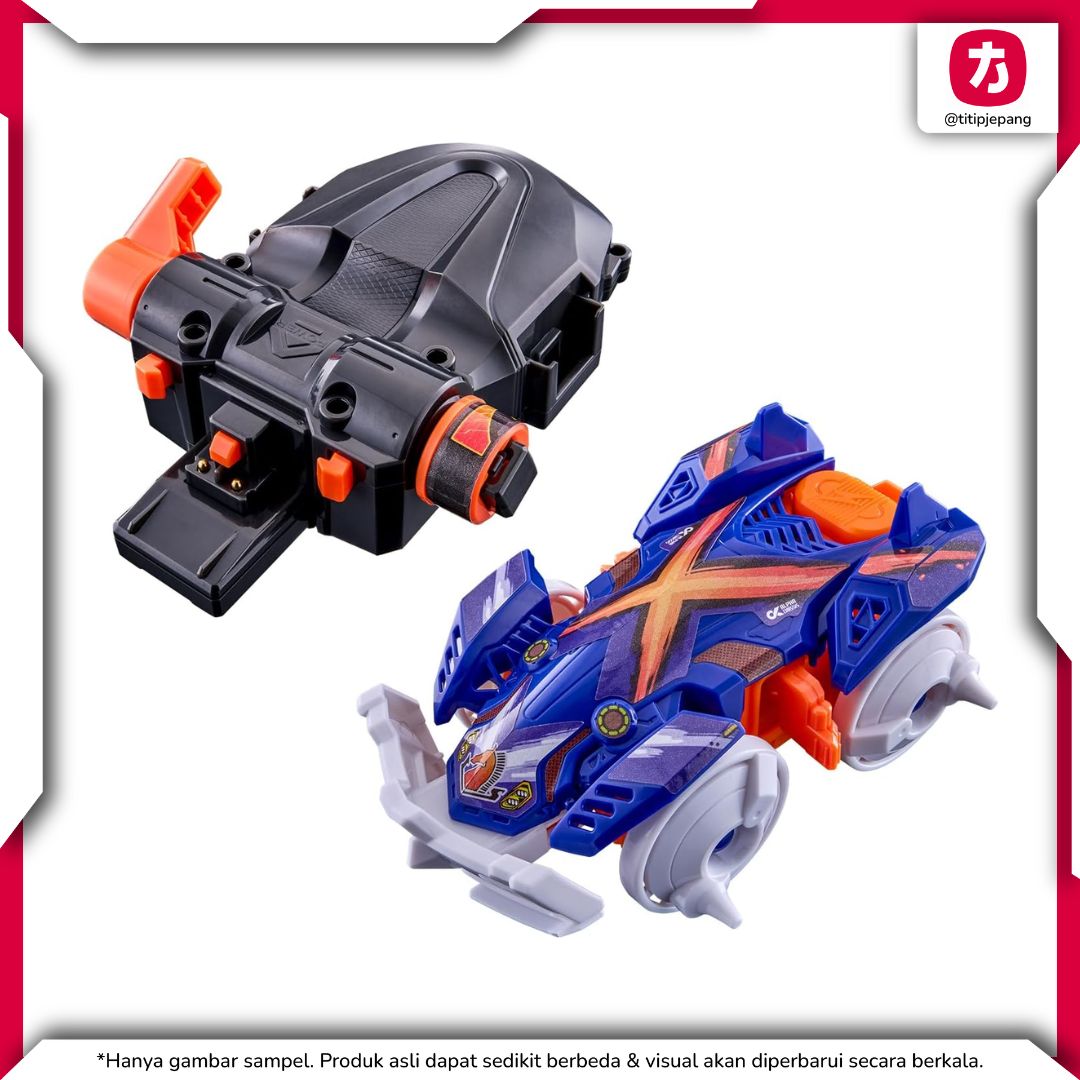 Baraba Ride Starter Set BR-05 Rush Stallion Mesin Spin untuk Battle Seru