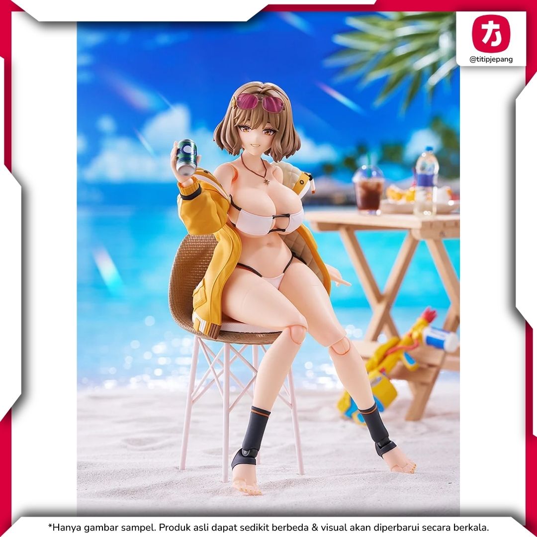 figma Anise Sparkling Summer Goddess of Victory NIKKE dengan Bonus