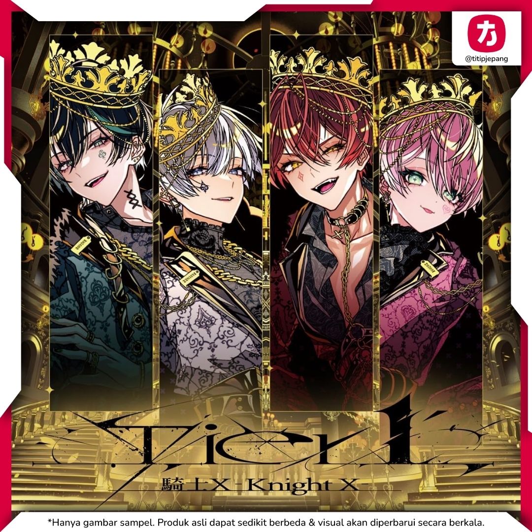CD Knight X Tier 1 Regular Edition dengan Bonus Can Badge 43mm Koleksi CD Knight X Tier 1 Regular Edition dengan Bonus Can Badge 43mm Koleksi