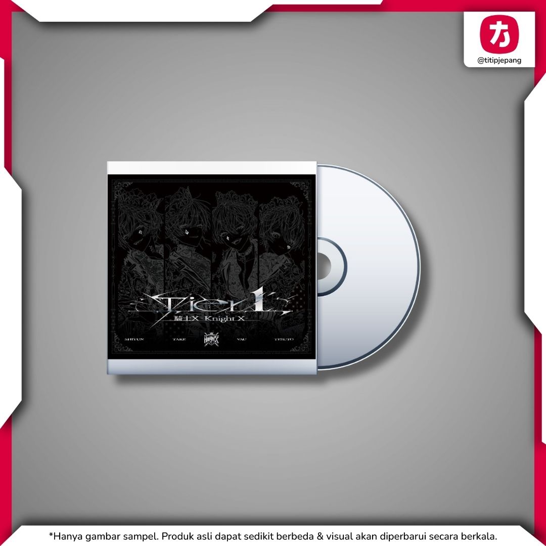 CD Knight X Tier 1 First Press Limited Edition Bonus Profile Hologram Card CD Knight X Tier 1 First Press Limited Edition Bonus Profile Hologram Card