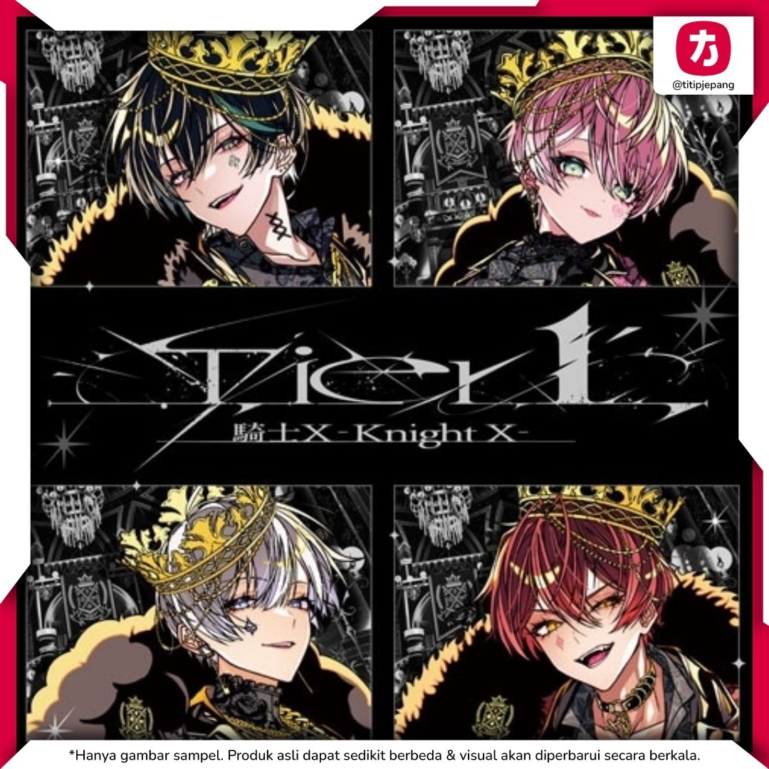 CD Knight X Tier 1 First Press Limited Edition Bonus Profile Hologram Card CD Knight X Tier 1 First Press Limited Edition Bonus Profile Hologram Card