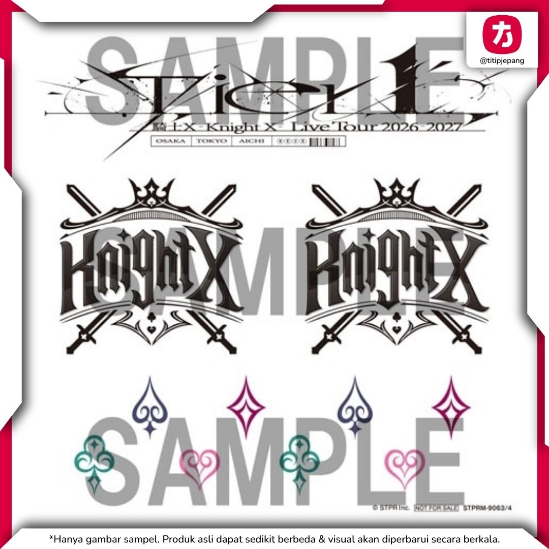 CD Knight X Tier 1 First Press Limited Edition Bonus Profile Hologram Card CD Knight X Tier 1 First Press Limited Edition Bonus Profile Hologram Card
