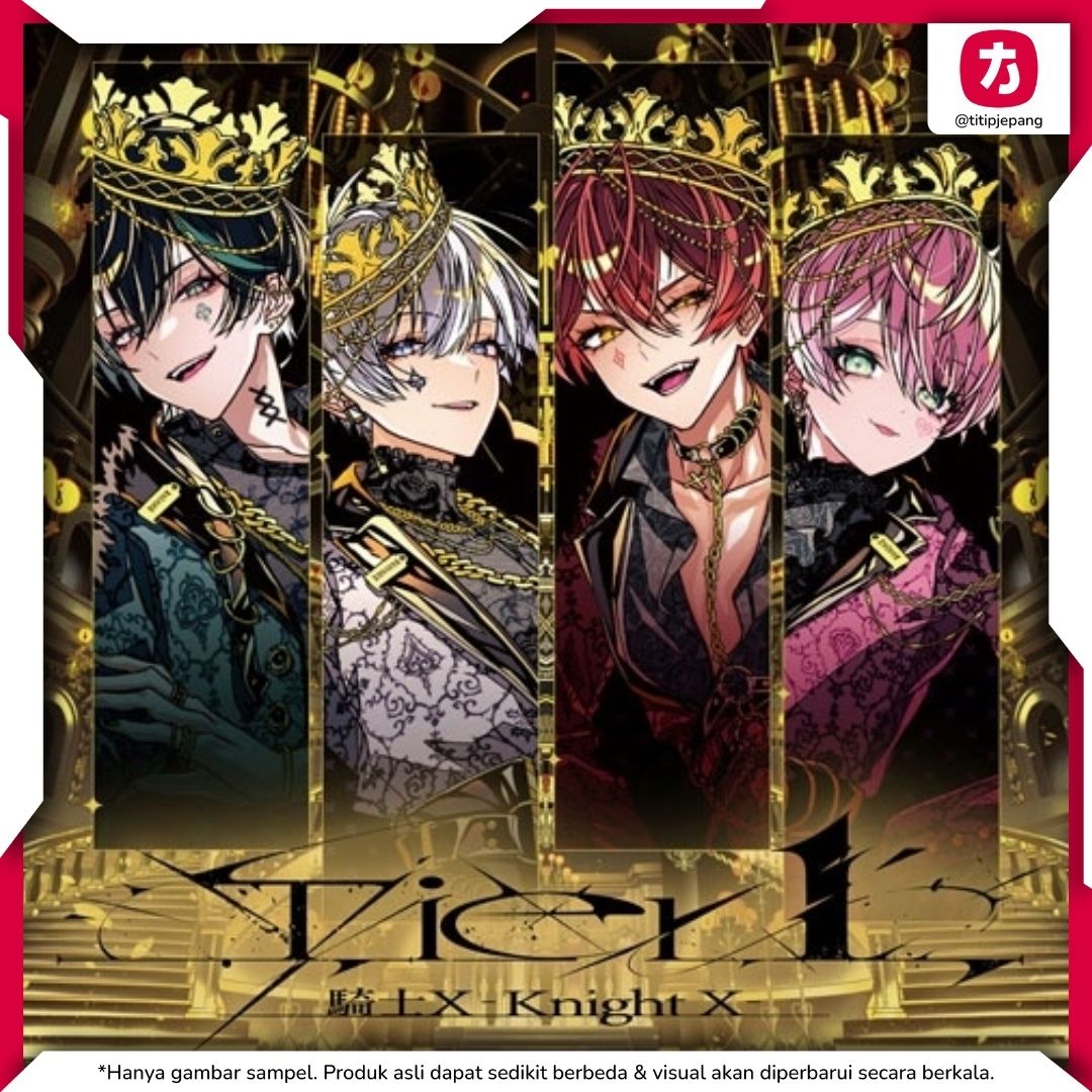 CD Knight X Tier 1 Regular Edition Bonus Profile Hologram Card Koleksi