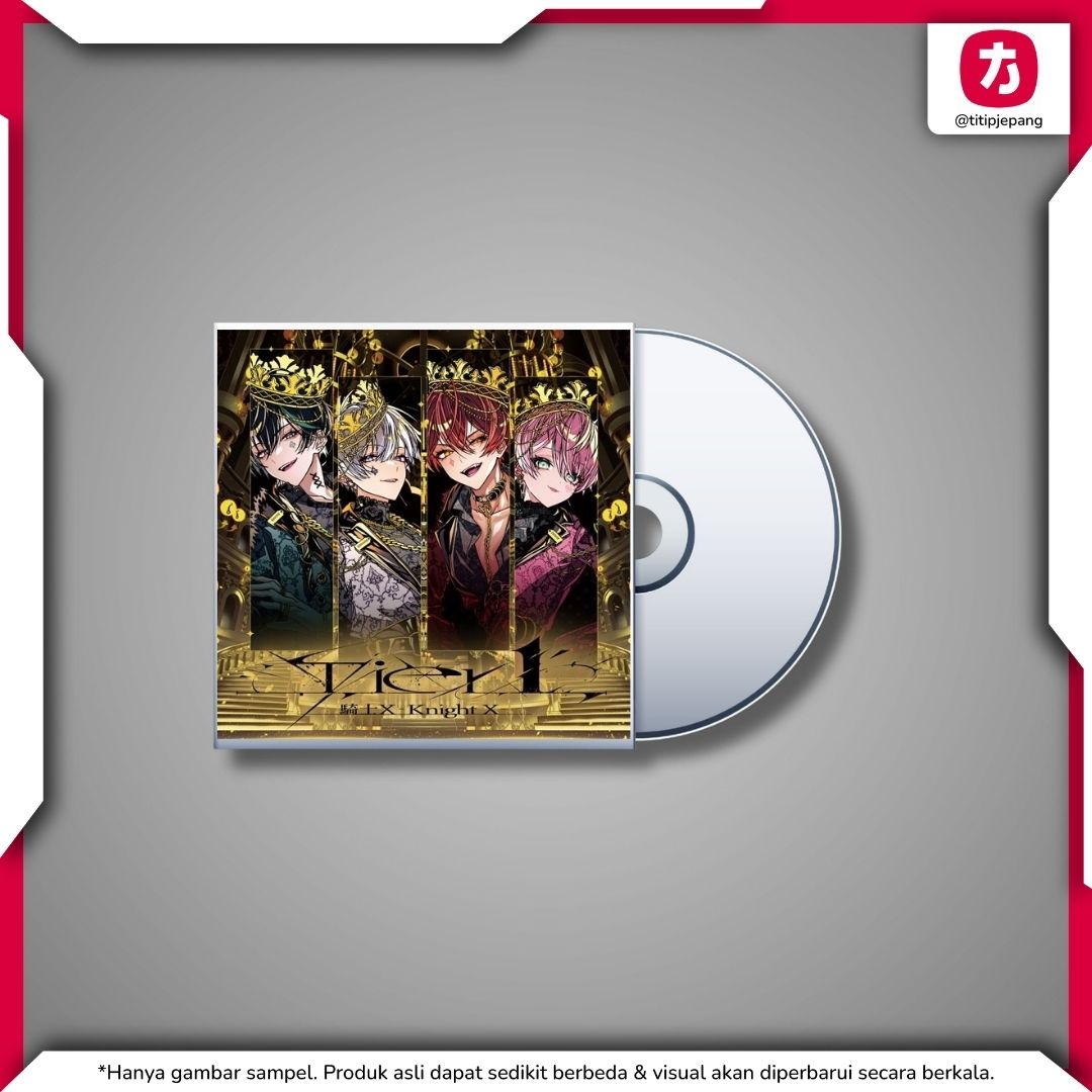 CD Knight X Tier 1 Regular Edition Bonus Profile Hologram Card Koleksi