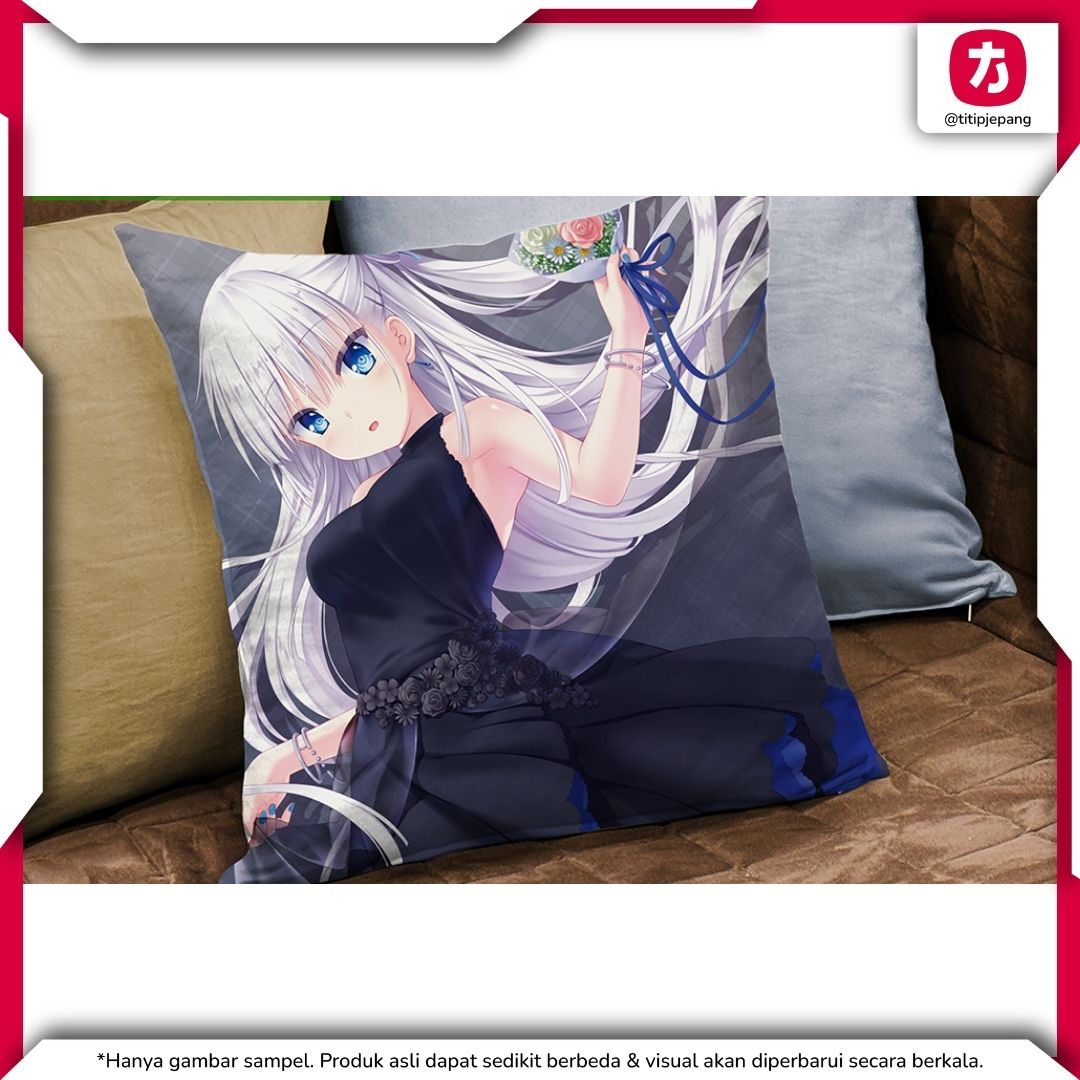 Cushion Cover Naruse Shiroha Summer Pockets REFLECTION BLUE Dua Sisi