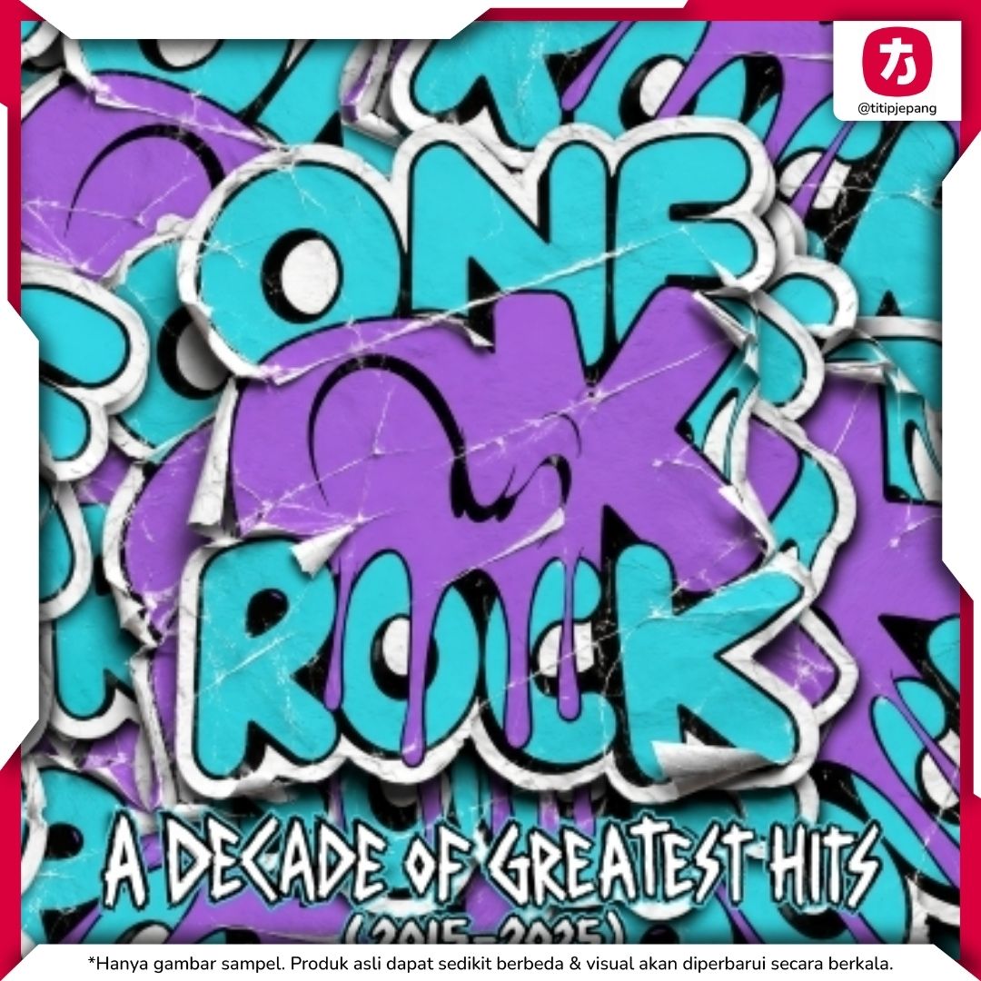 ONE OK ROCK A DECADE Greatest Hits Vinyl 2LP Koleksi Hits 2015-2025 ONE OK ROCK A DECADE Greatest Hits Vinyl 2LP Koleksi Hits 2015-2025