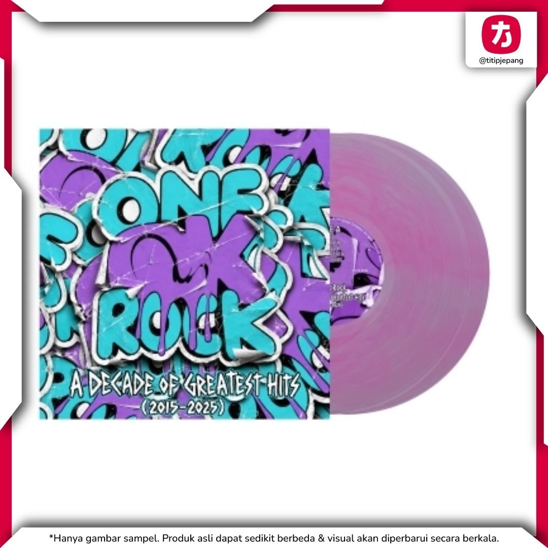 ONE OK ROCK A DECADE Greatest Hits Vinyl 2LP Koleksi Hits 2015–2025