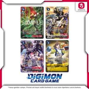 Digimon Card Game FINAL CREST LM-08 Limited Card Pack Koleksi Terbaru