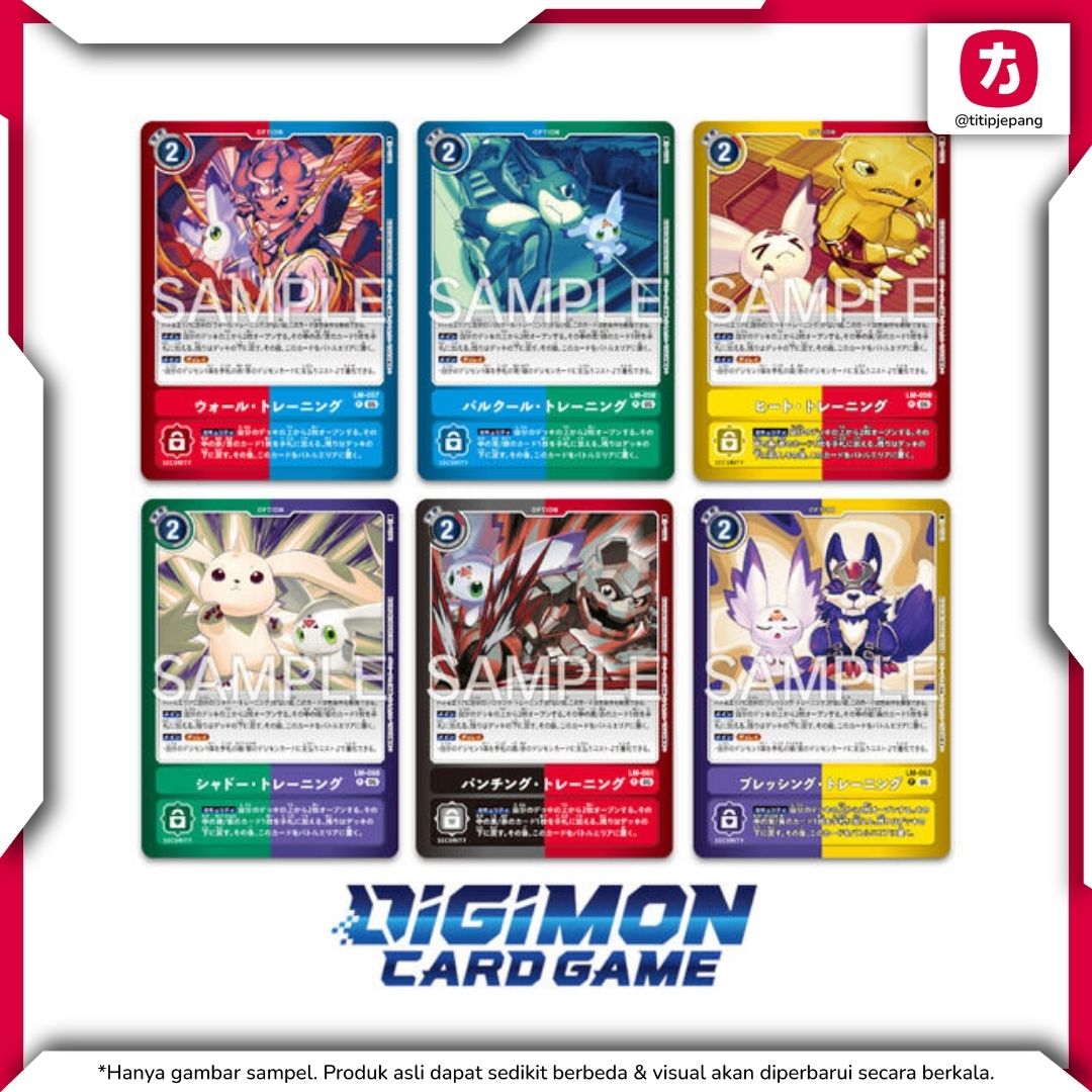 Digimon Card Game FINAL CREST LM-08 Limited Card Pack Koleksi Terbaru