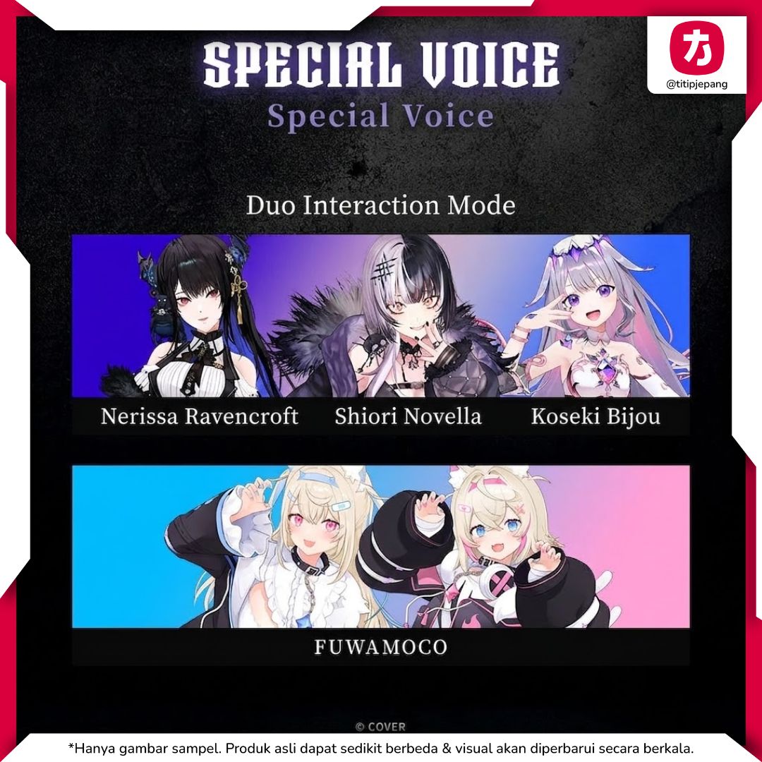 Aviot X Hololive English Advent TE-V1R-HE2 TWS dengan Voice Pack Eksklusif Aviot X Hololive English Advent TE-V1R-HE2 TWS dengan Voice Pack Eksklusif