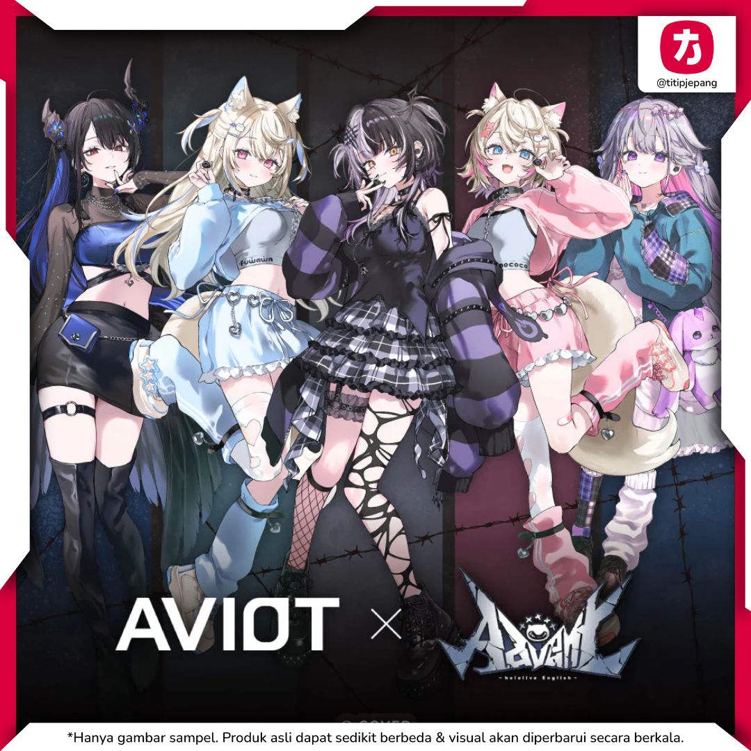Aviot X Hololive English Advent TE-V1R-HE2 TWS dengan Voice Pack Eksklusif Aviot X Hololive English Advent TE-V1R-HE2 TWS dengan Voice Pack Eksklusif