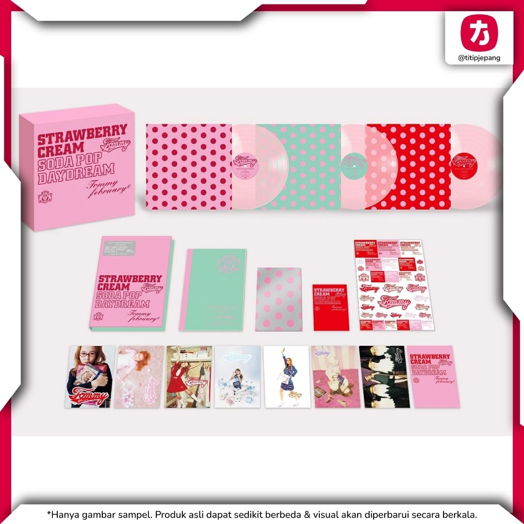 Strawberry Cream Soda Pop Daydream ANALOG BOX Vinyl+BD Limited Edition Strawberry Cream Soda Pop Daydream ANALOG BOX Vinyl+BD Limited Edition