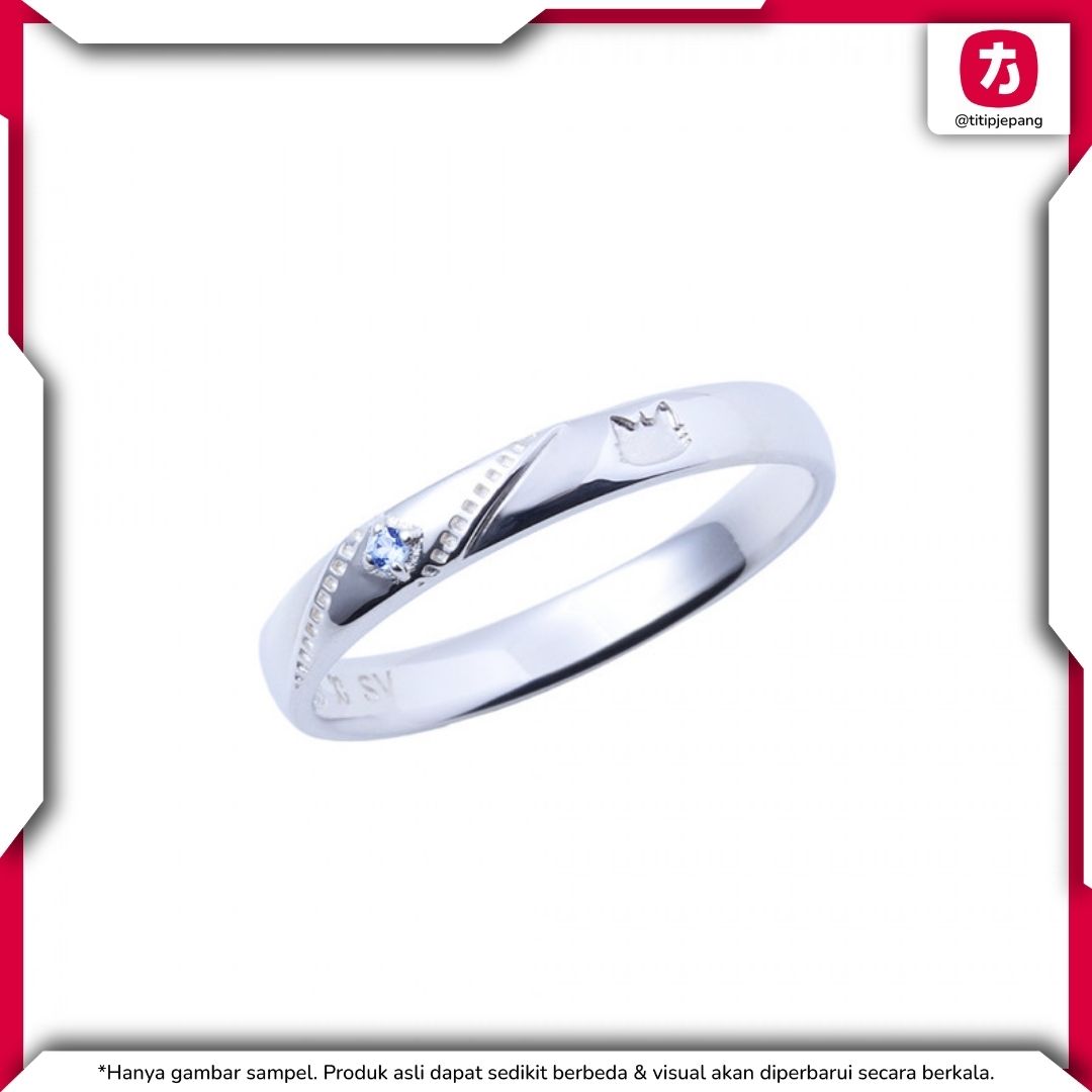 Shiguang Dailiren LINK CLICK Silver Ring SV925 Character Collection Shiguang Dailiren LINK CLICK Silver Ring SV925 Character Collection